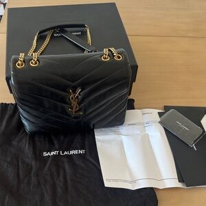 Saint Laurent Black Lou Lou Bag